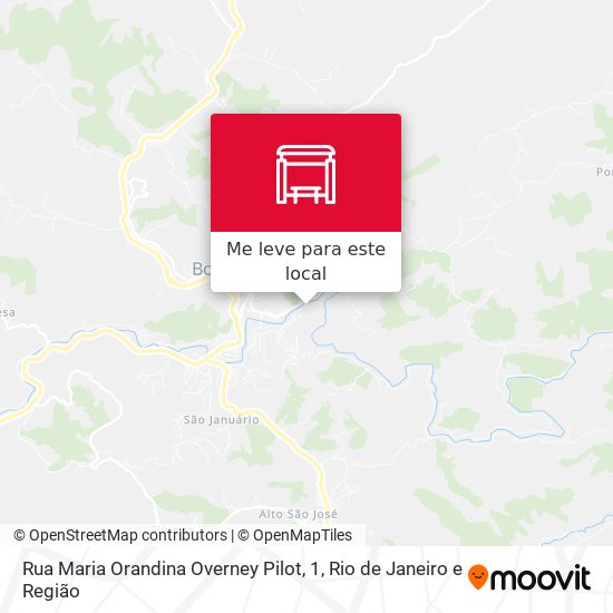 Rua Maria Orandina Overney Pilot, 1 mapa