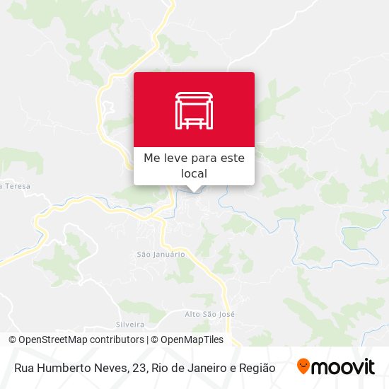 Rua Humberto Neves, 23 mapa