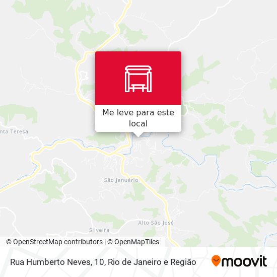 Rua Humberto Neves, 10 mapa