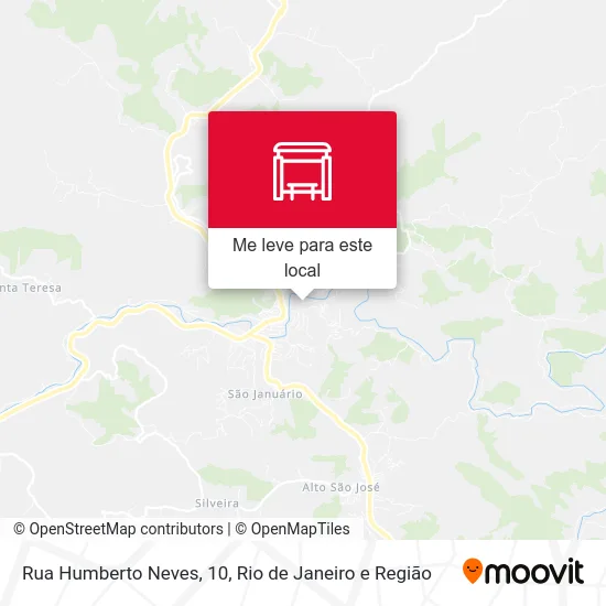 Rua Humberto Neves, 10 mapa