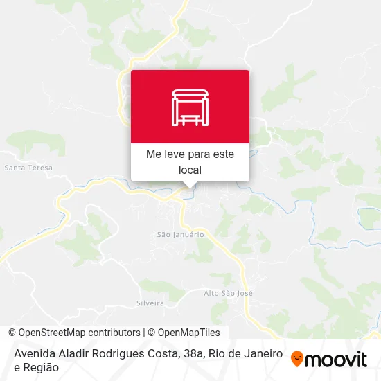 Avenida Aladir Rodrigues Costa, 38a mapa