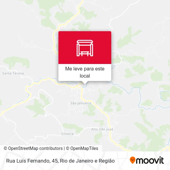 Rua Luís Fernando, 45 mapa