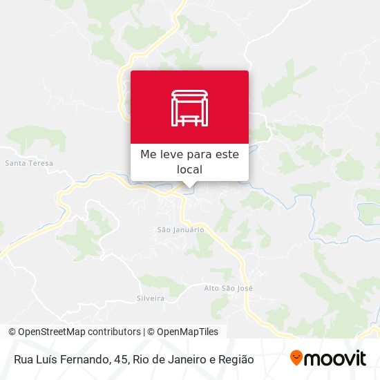 Rua Luís Fernando, 45 mapa