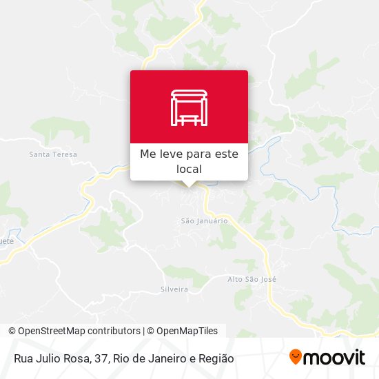 Rua Julio Rosa, 37 mapa
