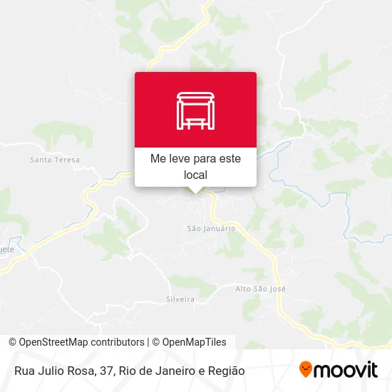 Rua Julio Rosa, 37 mapa