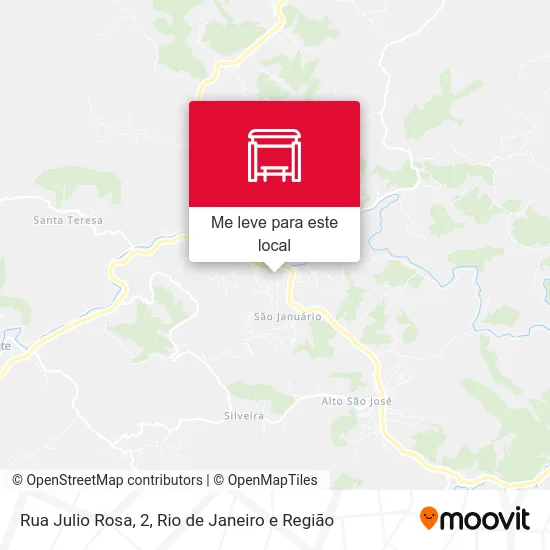 Rua Julio Rosa, 2 mapa
