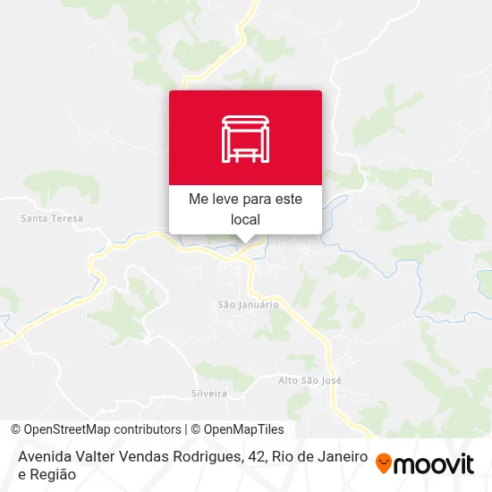 Avenida Valter Vendas Rodrigues, 42 mapa