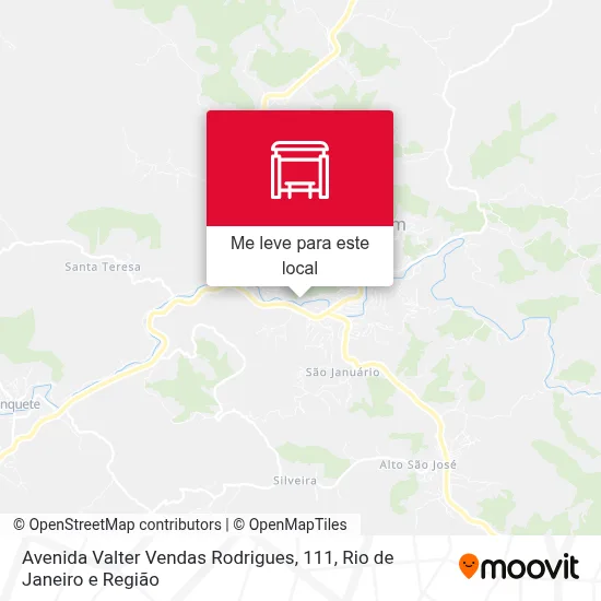 Avenida Valter Vendas Rodrigues, 111 mapa
