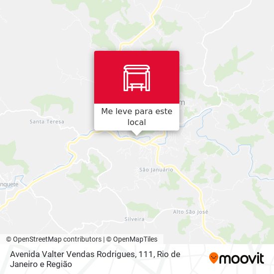 Avenida Valter Vendas Rodrigues, 111 mapa