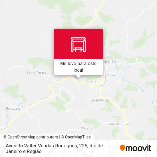 Avenida Valter Vendas Rodrigues, 225 mapa