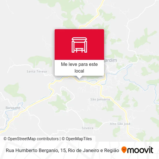 Rua Humberto Berganio, 15 mapa