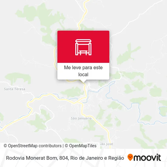 Rodovia Monerat Bom, 804 mapa