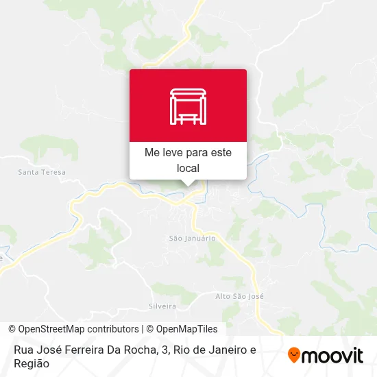 Rua José Ferreira Da Rocha, 3 mapa