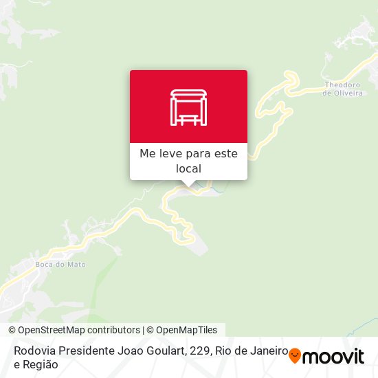 Rodovia Presidente Joao Goulart, 229 mapa