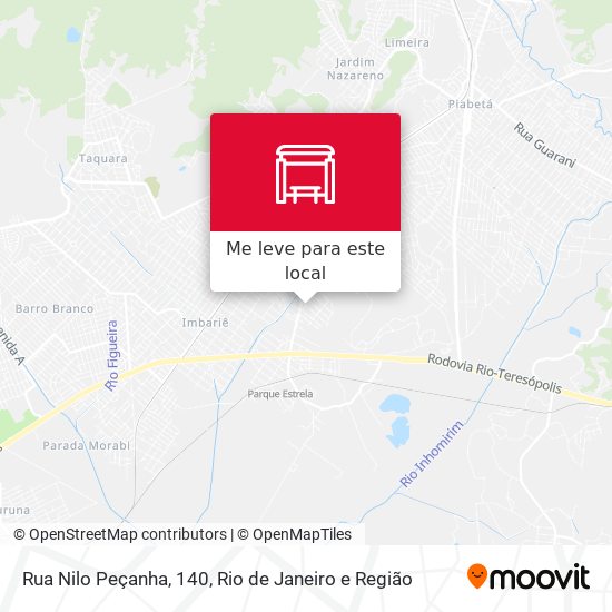 Rua Nilo Peçanha, 140 mapa