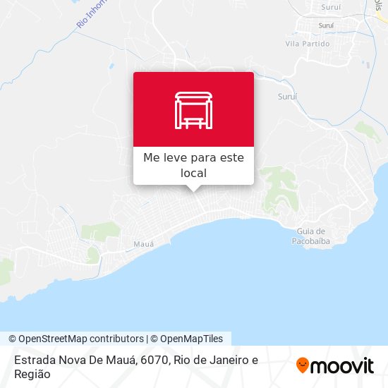 Estrada Nova De Mauá, 6070 mapa