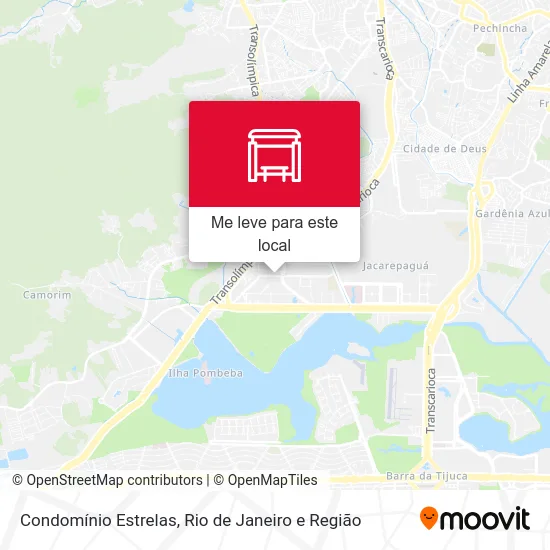 Condomínio Estrelas mapa