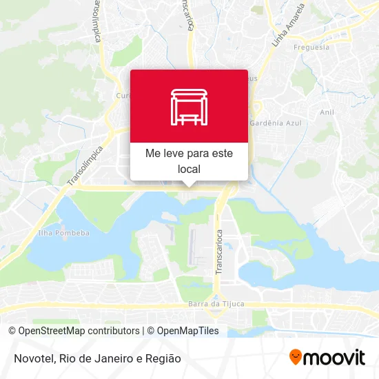 Novotel mapa