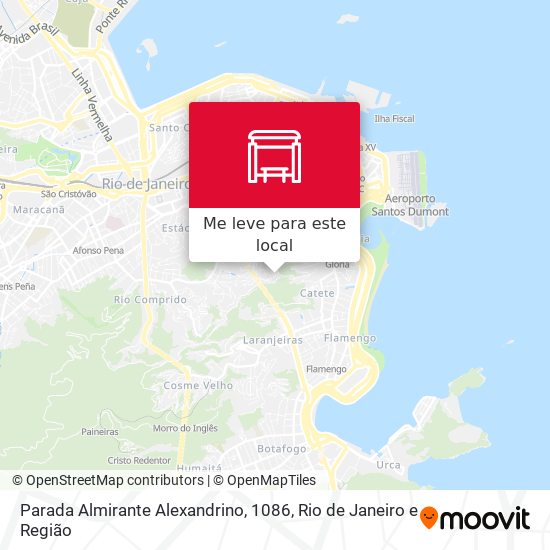Parada Almirante Alexandrino, 1086 mapa