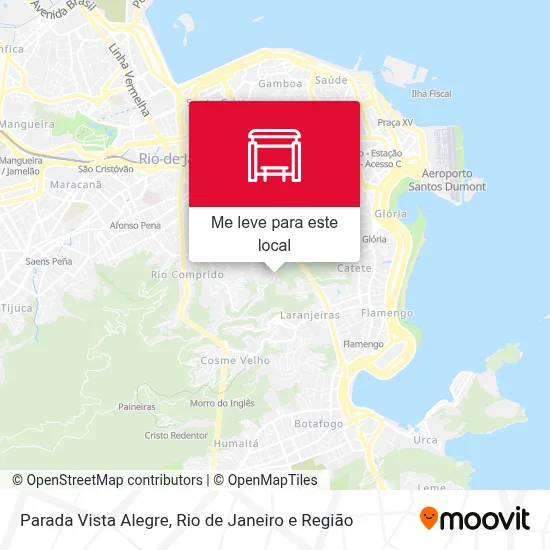 Parada Vista Alegre mapa