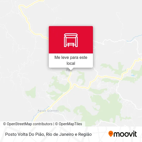 Posto Volta Do Pião mapa