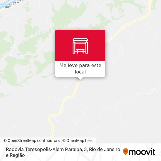 Rodovia Teresópolis-Alem Paraíba, 3 mapa
