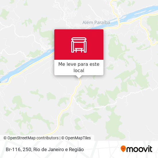 Br-116, 250 mapa