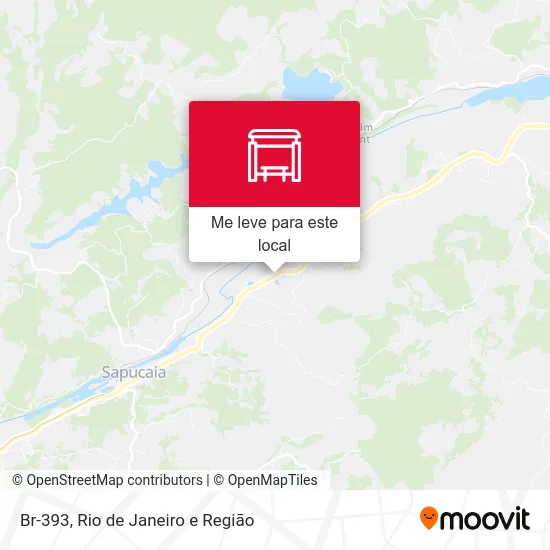 Br-393 mapa