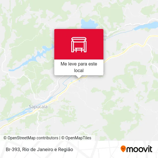 Br-393 mapa