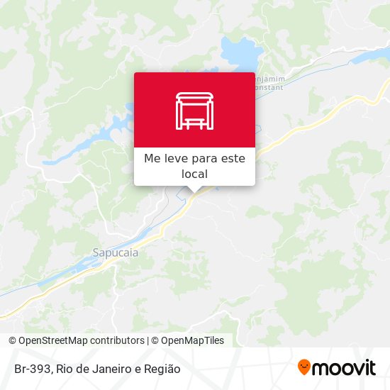Br-393 mapa