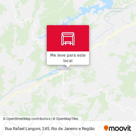 Rua Rafael Langoni, 245 mapa