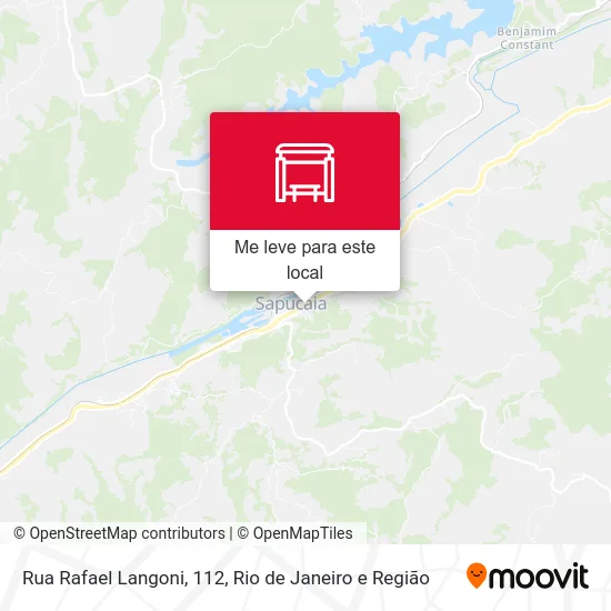 Rua Rafael Langoni, 112 mapa