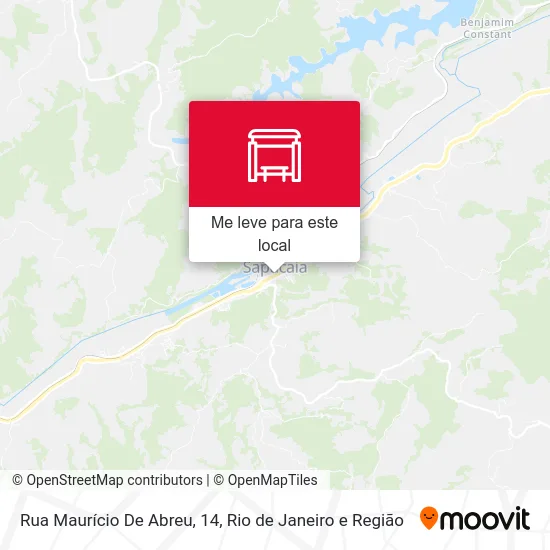 Rua Maurício De Abreu, 14 mapa