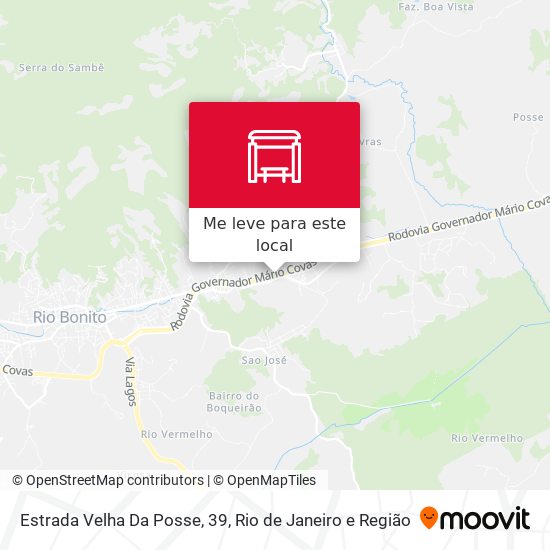 Estrada Velha Da Posse, 39 mapa