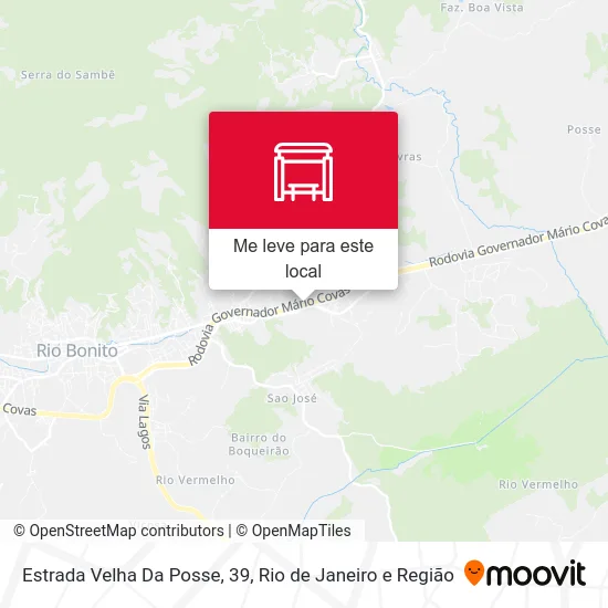 Estrada Velha Da Posse, 39 mapa