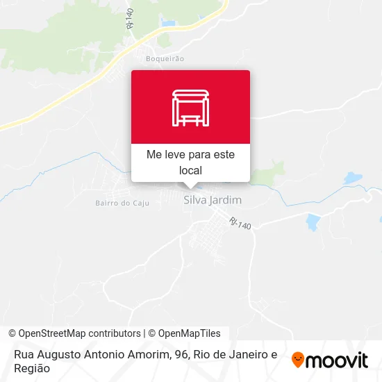 Rua Augusto Antonio Amorim, 96 mapa