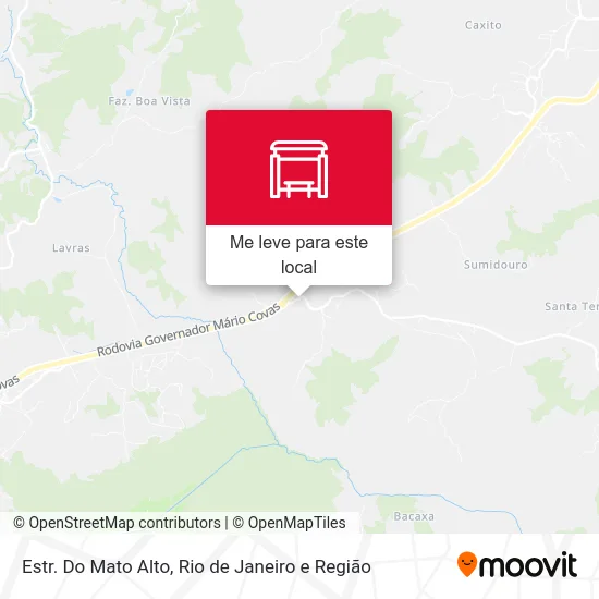 Estr. Do Mato Alto mapa