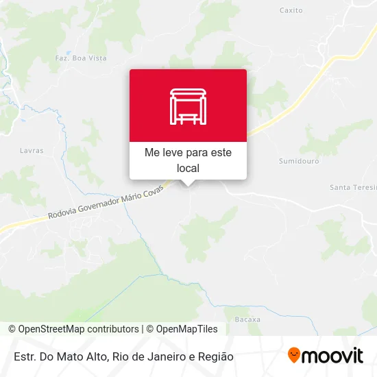 Estr. Do Mato Alto mapa