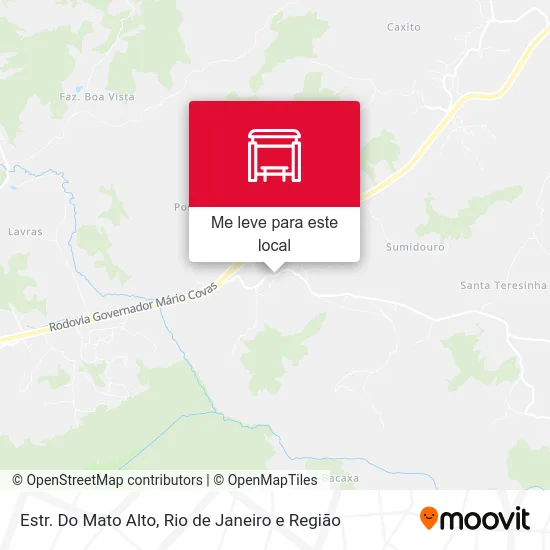 Estr. Do Mato Alto mapa