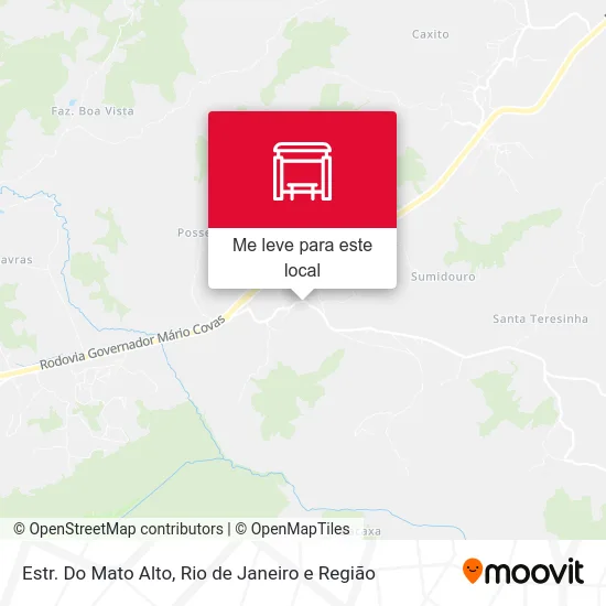 Estr. Do Mato Alto mapa