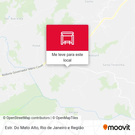 Estr. Do Mato Alto mapa