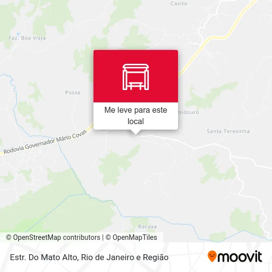 Estr. Do Mato Alto mapa