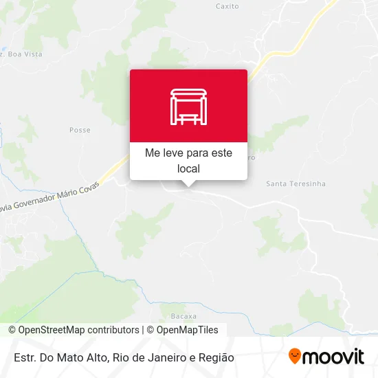 Estr. Do Mato Alto mapa