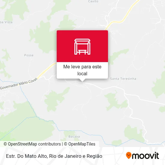 Estr. Do Mato Alto mapa