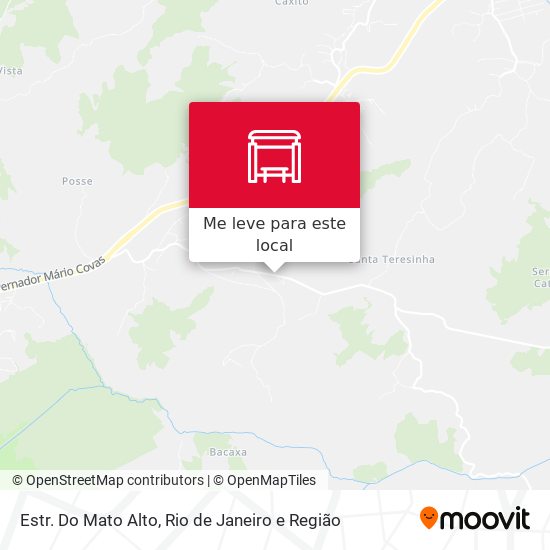 Estr. Do Mato Alto mapa