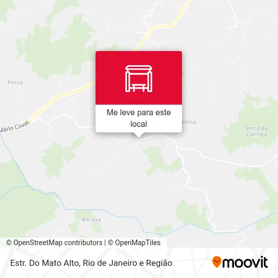 Estr. Do Mato Alto mapa