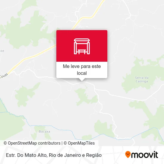 Estr. Do Mato Alto mapa