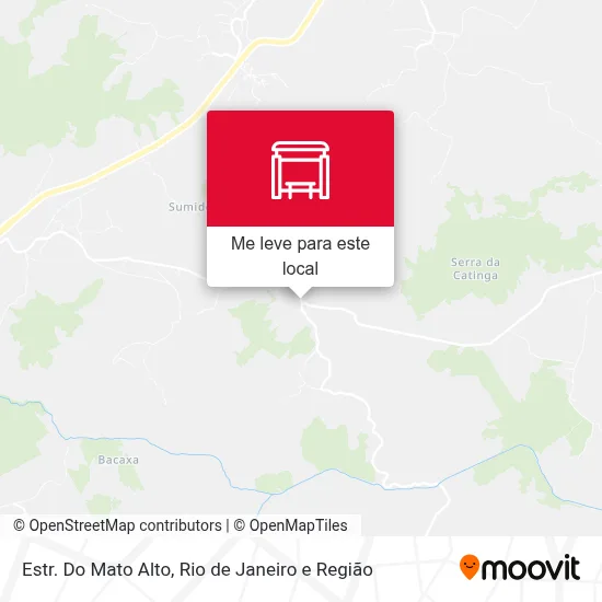 Estr. Do Mato Alto mapa