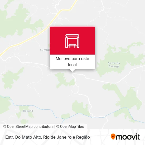 Estr. Do Mato Alto mapa