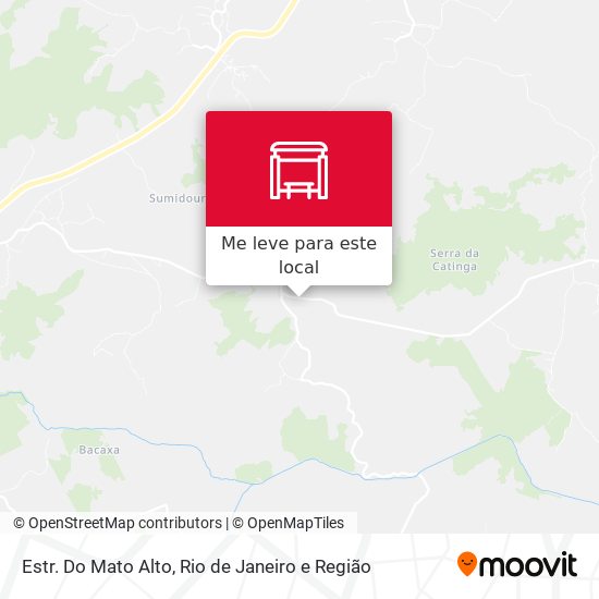 Estr. Do Mato Alto mapa